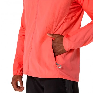 Jacket Asics Road Packable Coral
