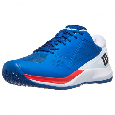 Wilson Rush Pro Ace Clay Blue White 2025 Padel Shoes