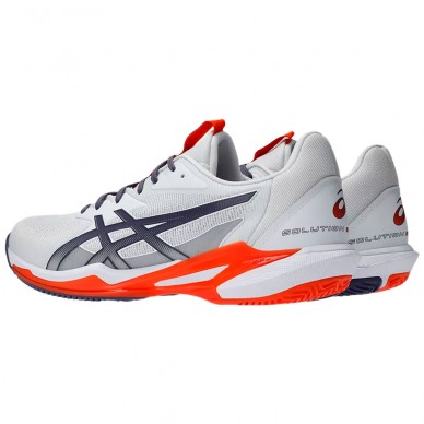 Asics Solution Speed FF 3 Clay white greyish purple 2025 padel shoes