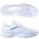 Babolat Sensa Women White Cool Blue 2025 Padel Shoes