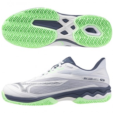 Mizuno Wave Exceed Light CC White 2025 Padel Shoes