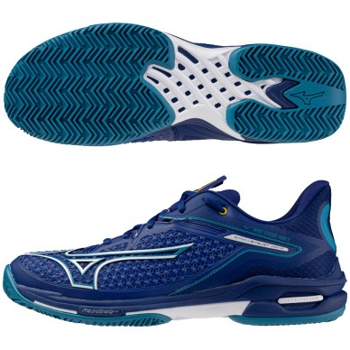 Mizuno Wave Exceed Tour CC bellwether blue 2025 padel shoes