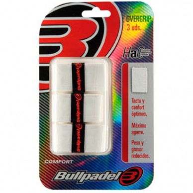 Blister 2 Grips Bullpadel blanco y negro