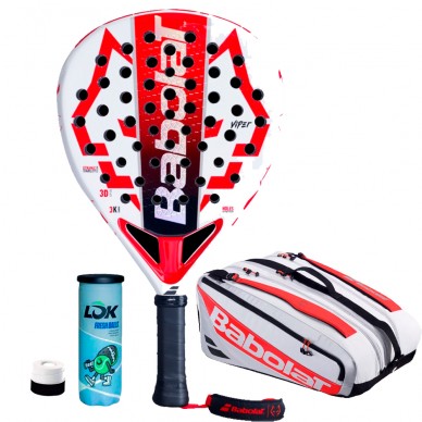 Pack Babolat Technical Viper Lebrón 2025 + Padel Bag + Balls
