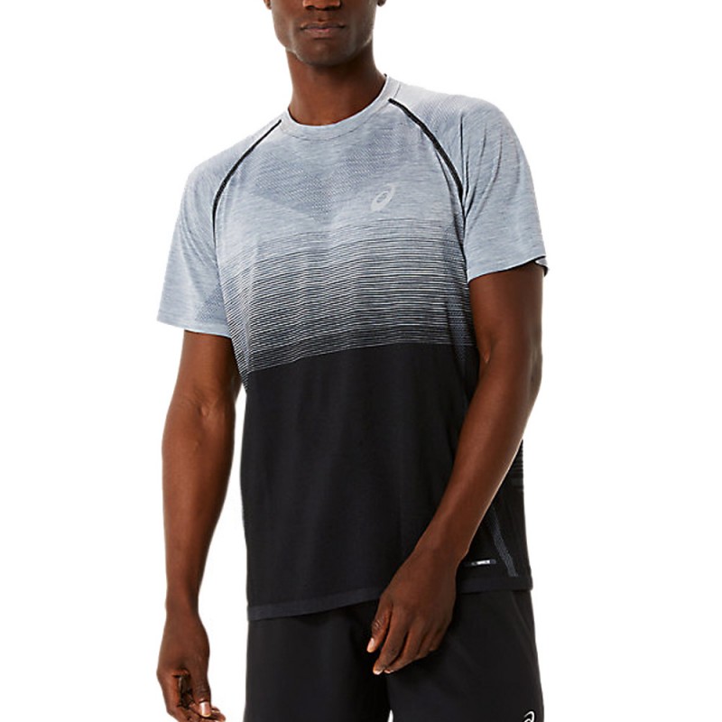 T-shirt Asics Seamless SS Top black gray