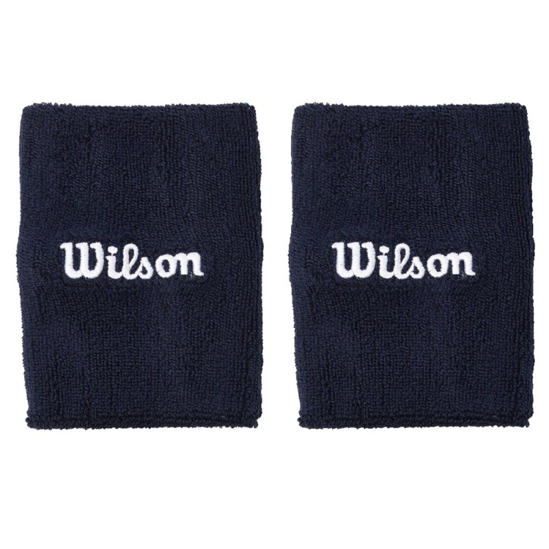 Wristbands Wilson U Wide Terry blue Wristbands Wilson U Wide Terry blue