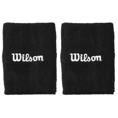 Wristbands Wilson U Wide Terry Black