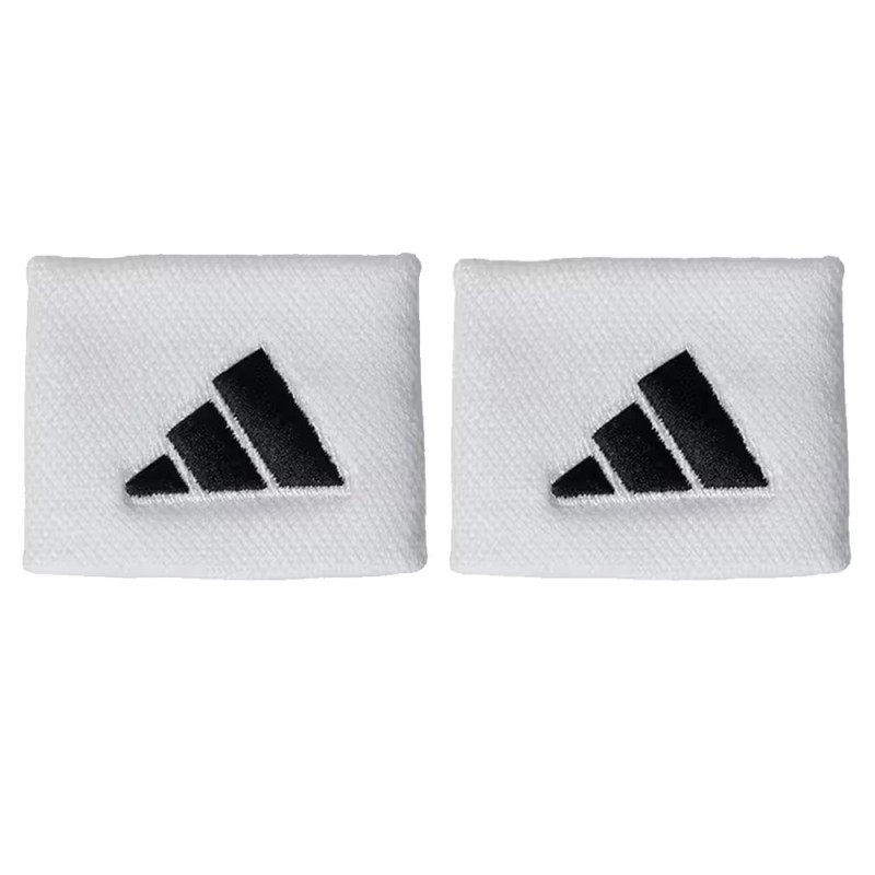 Wristbands Adidas S white with black logo Wristbands Adidas S white with black logo