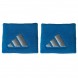 Wristbands Adidas S blue with grey logo