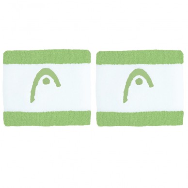 Wristbands Head Striped 2.5 green white