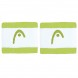 Wristbands Head Striped 2.5 lime white