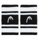 Wristbands Head Striped 5 Black White