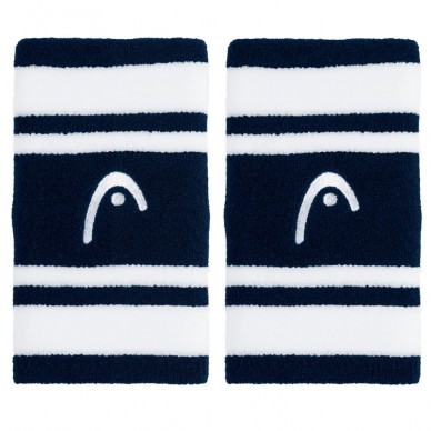 Wristbands Head Striped 5 Blue White