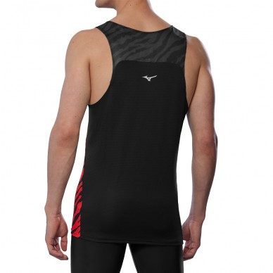 T-Shirt Mizuno Dryaeroflow Graphic Tank red blue