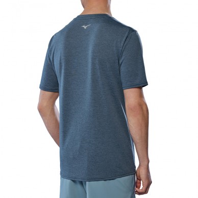 T-Shirt Mizuno Core RB Tee indigo blue