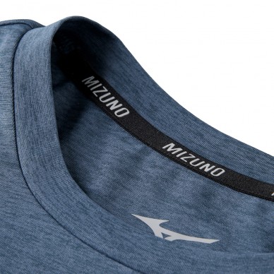 T-Shirt Mizuno Core RB Tee indigo blue