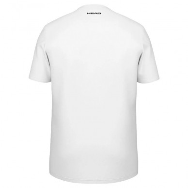 T-shirt Head Rainbow white