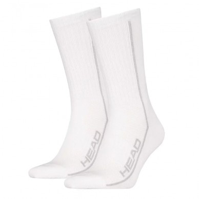 Socks Head 2P Long Performance white