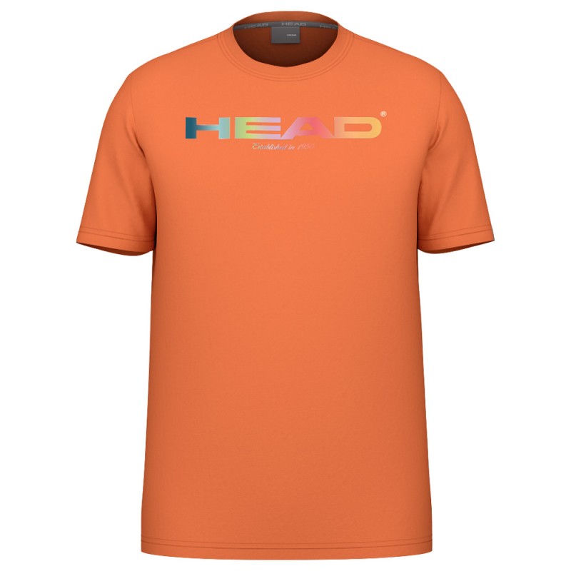 T-shirt Head Rainbow orange T-shirt Head Rainbow orange