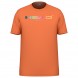 T-shirt Head Rainbow orange