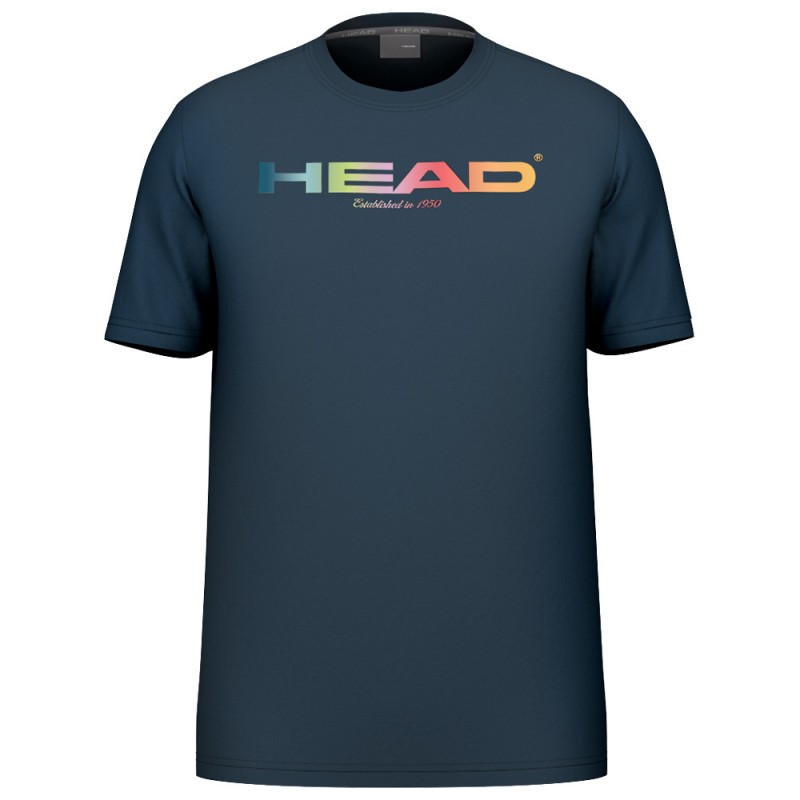 T-shirt Head Rainbow navy blue T-shirt Head Rainbow navy blue