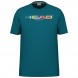 T-shirt Head Rainbow teal