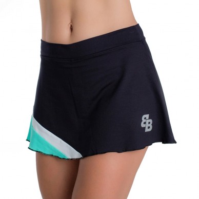 BB Cuba Black Green Skirt