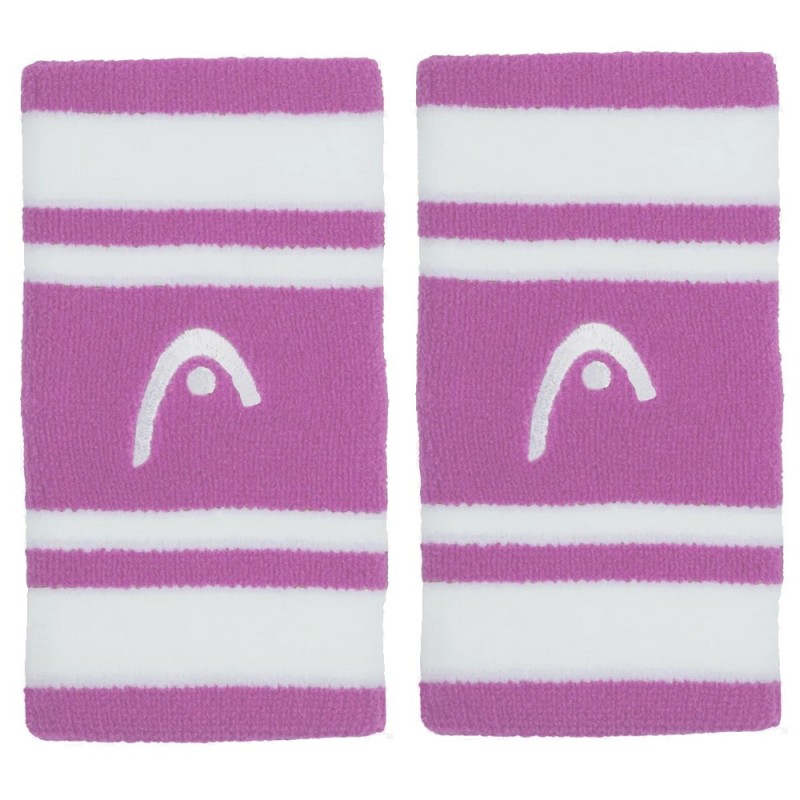 Wristbands Head Striped 5 white pink Wristbands Head Striped 5 white pink