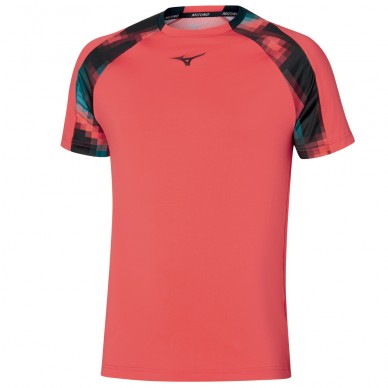 T-shirt Mizuno Tennis Shadow Tee red