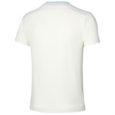 T-shirt Mizuno Tennis Shadow Graphic Tee green white