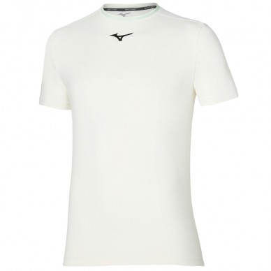 T-Shirt Mizuno Tennis Shadow Graphic Tee white
