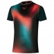 T-shirt  Mizuno Tennis Shadow Graphic Tee black red