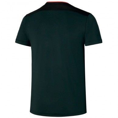 T-shirt  Mizuno Tennis Shadow Graphic Tee black red