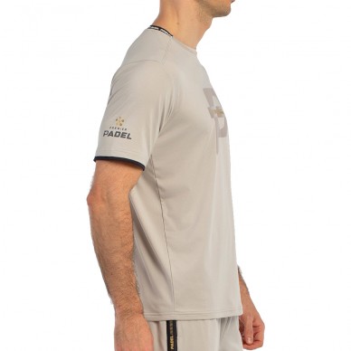 T-shirt Bullpadel Bises Vigoré Stone