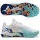 Puma Nova Elite white vivid blue 2025 Padel Shoes
