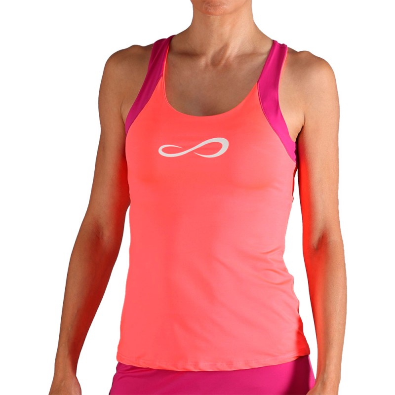 Camiseta Endless Race bright coral