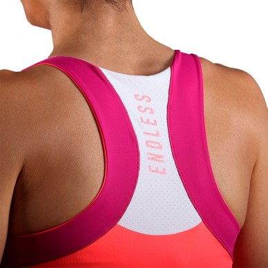 Camiseta Endless Race bright coral