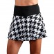 Skirt Endless Lux II houndstooth black