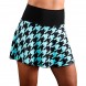 Skirt Endless Lux II Houndstooth Blue