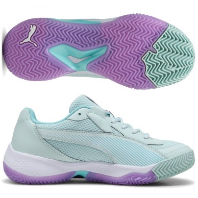 Puma Nova Court Woman blue purple 2025 Padel Shoes