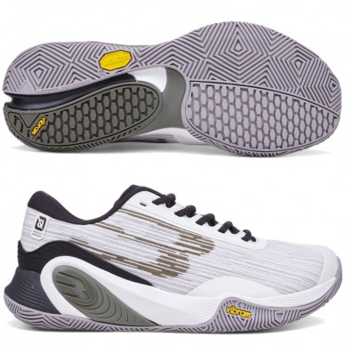 Bullpadel Hack Vibram 25V white 2025 Padel Shoes