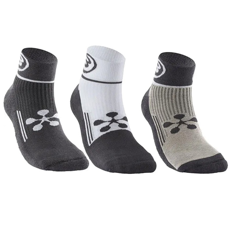 Socks Bullpadel BPPMR2501 Premier Pack 3 colors Socks Bullpadel BPPMR2501 Premier Pack 3 colors