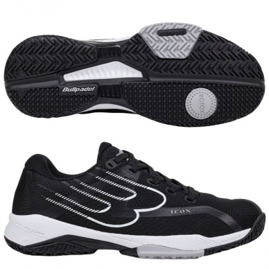 Bullpadel Icon 25V black 2025 Padel Shoes