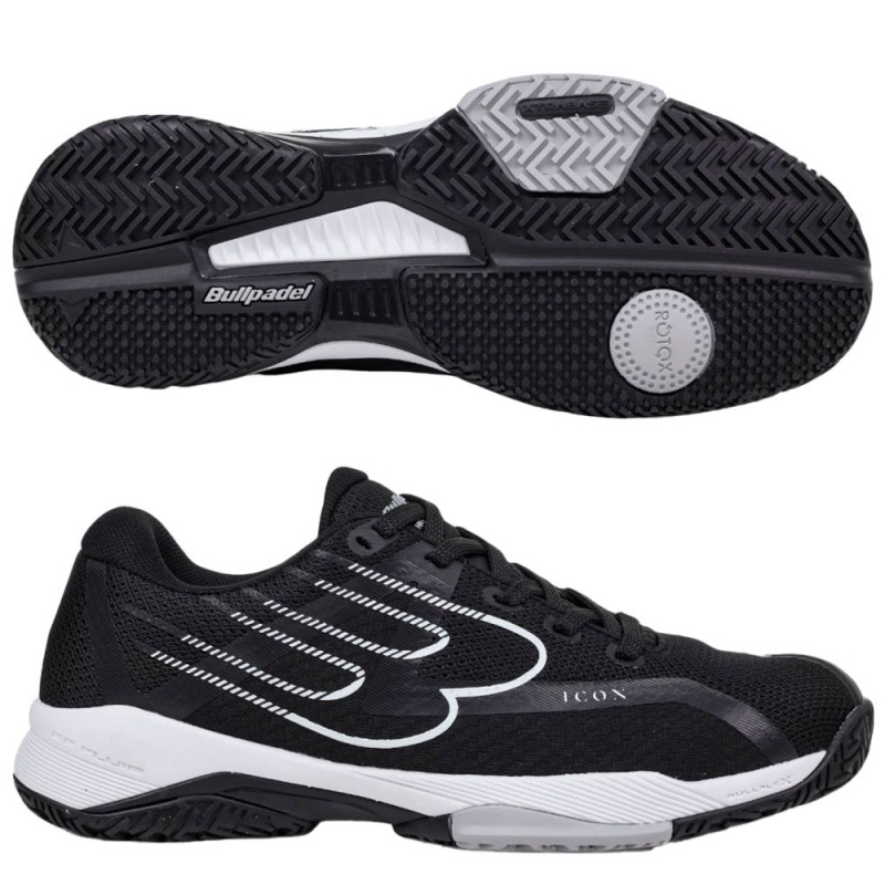 Bullpadel Icon 25V black 2025 Padel Shoes Bullpadel Icon 25V black 2025 Padel Shoes
