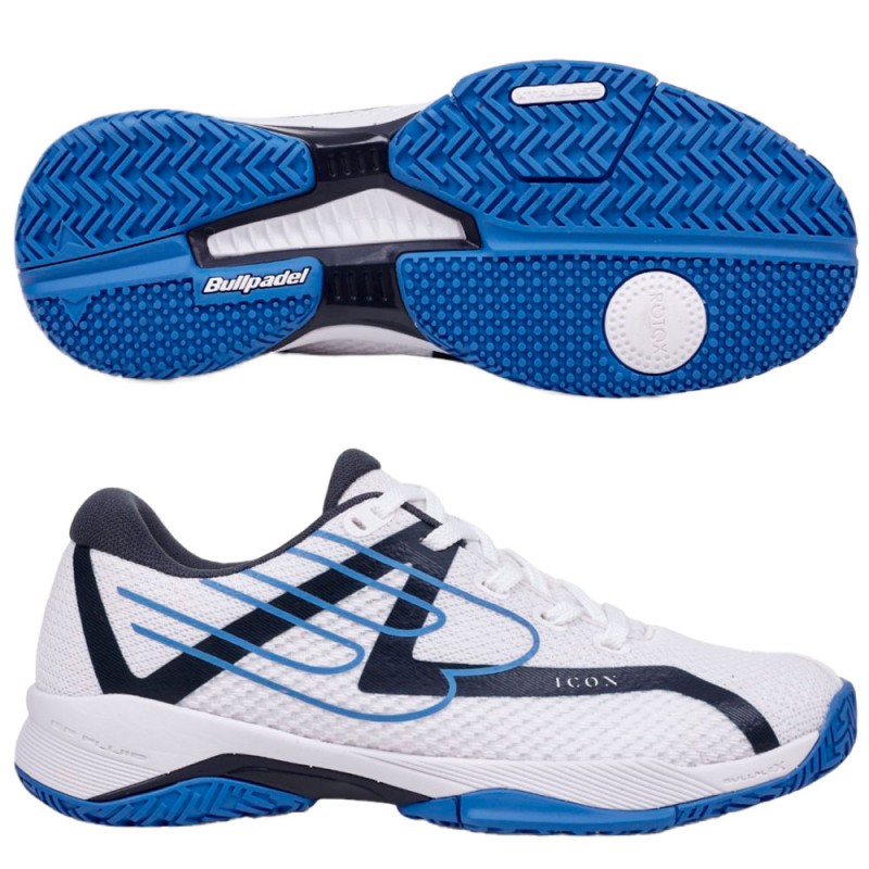 Bullpadel Icon 25V White 2025 Padel Shoes Bullpadel Icon 25V White 2025 Padel Shoes