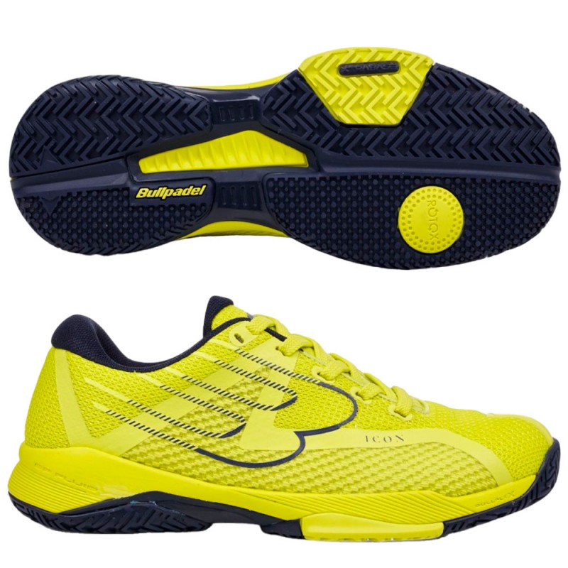 Bullpadel Icon 25V Yellow 2025 Padel Shoes Bullpadel Icon 25V Yellow 2025 Padel Shoes