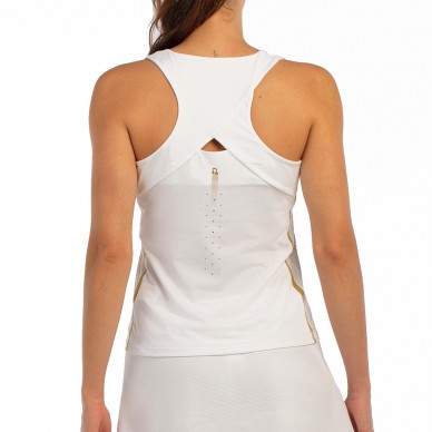 T-shirt Bullpadel Acora White