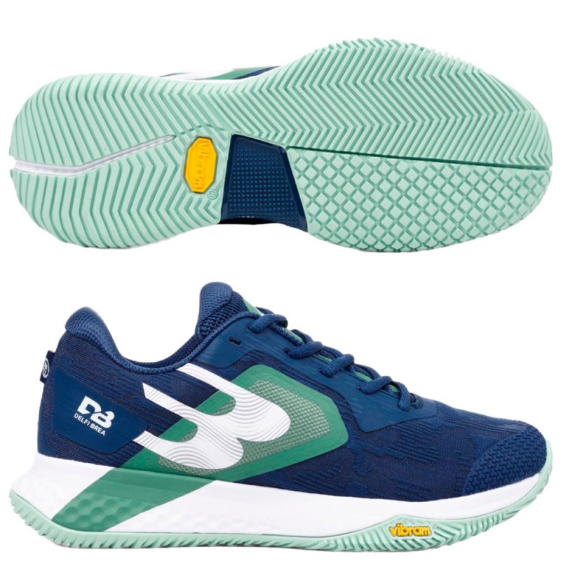 Bullpadel Vertex Vibram Woman 25V Blue 2025 Padel Shoes