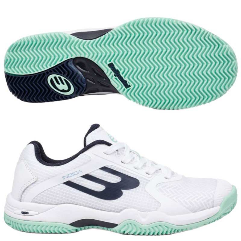 Bullpadel Indiga Woman 25V White 2025 Padel Shoes Bullpadel Indiga Woman 25V White 2025 Padel Shoes