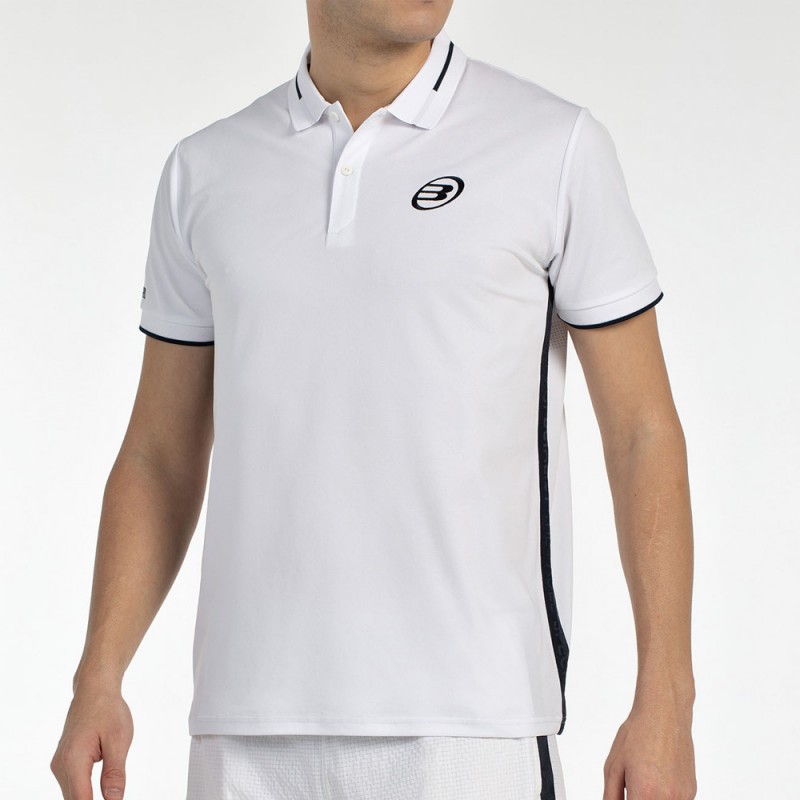 Polo Bullpadel Leiro White Black Polo Bullpadel Leiro White Black